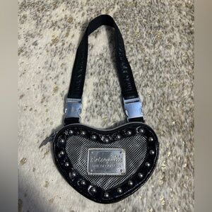 Vintage Betseyville by Betsey Johnson Heart Shaped Shoulder Bag